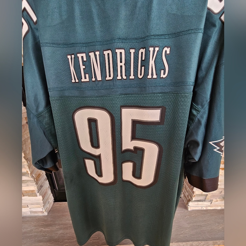 Philadelphia Eagles Green Men's NFL Pro Line Jersey Mychal Kendricks #95 2XL